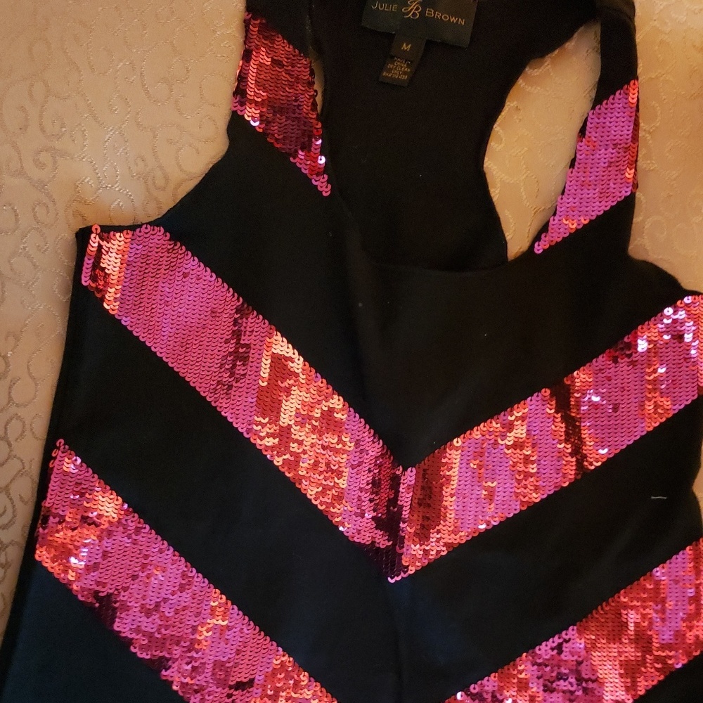 Julie Brown Designer Stretch Tank Top
